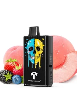 Teslacigs Tesla Bar MT-10K 20mg 10ml 10000 puffs Peach Berry