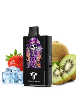 Teslacigs Tesla Bar MT-10K 20mg 10ml 10000 puffs Strawberry Kiwi Ice